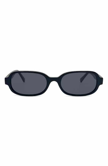 Rebecca Minkoff Chelsea 52mm Slim Rectangular Sunglasses