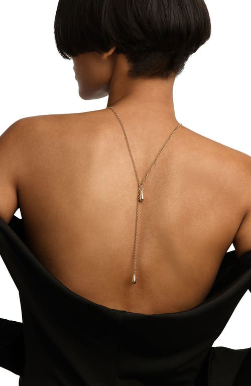 Pdpaola Tango Chain Necklace In Gold