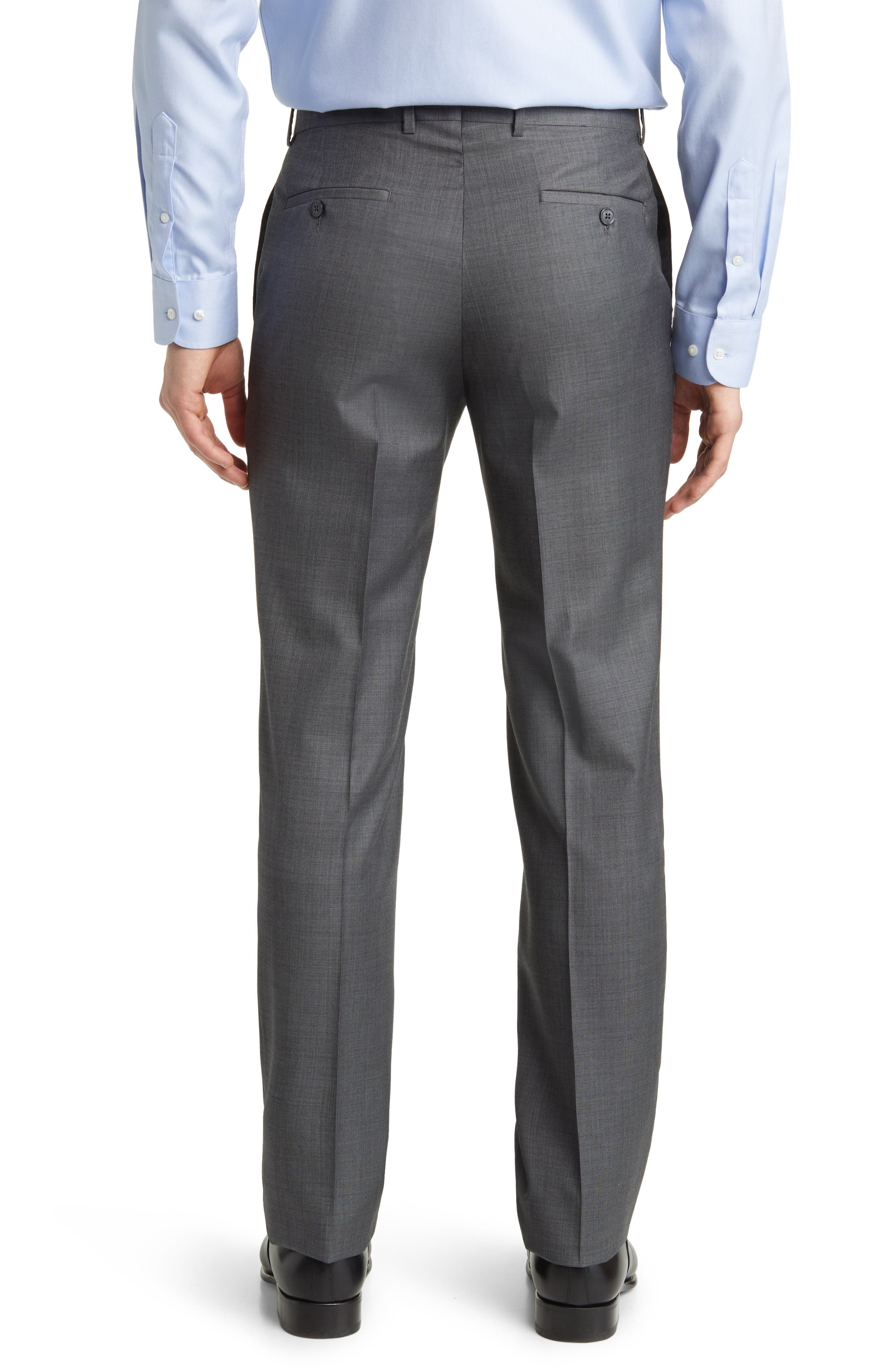 Harker Flat Front Wool Dress Pants - image 4