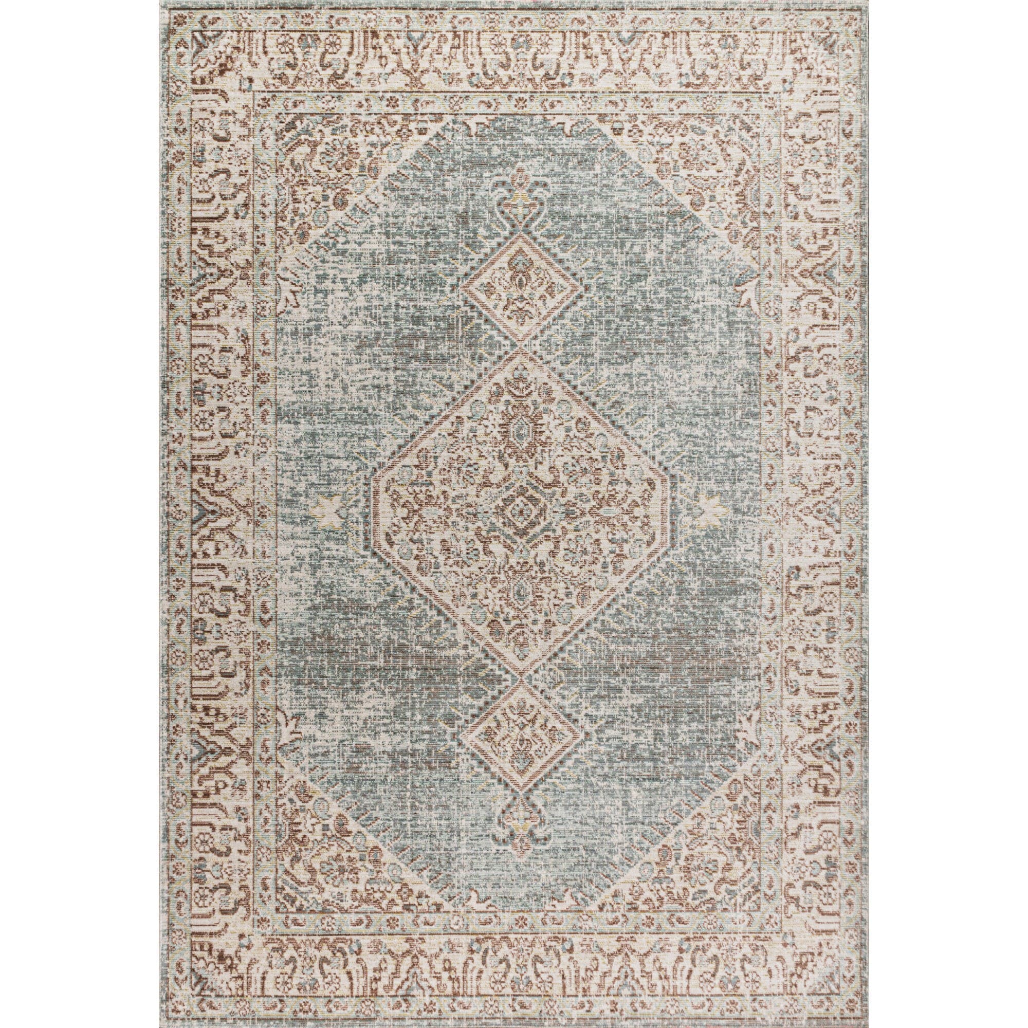 Light Blue/Ivory