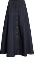 Cinq à Sept Veena A-Line Denim Skirt