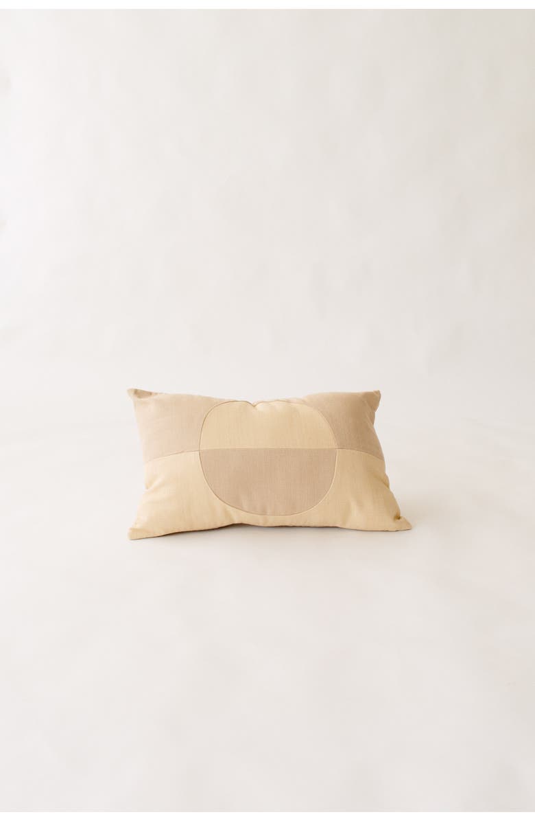 Loom Imports Moon Lumbar Pillow, Main, color, Beige