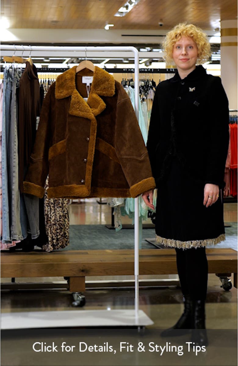 Oversize Faux Shearling Car Coat, sales video thumbnail