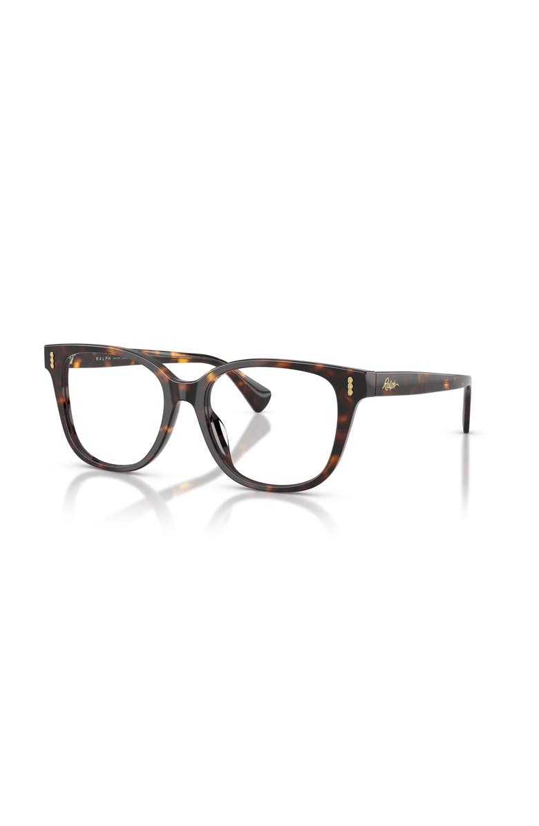 RALPH 52mm Square optical glasses, Main, color, Brown