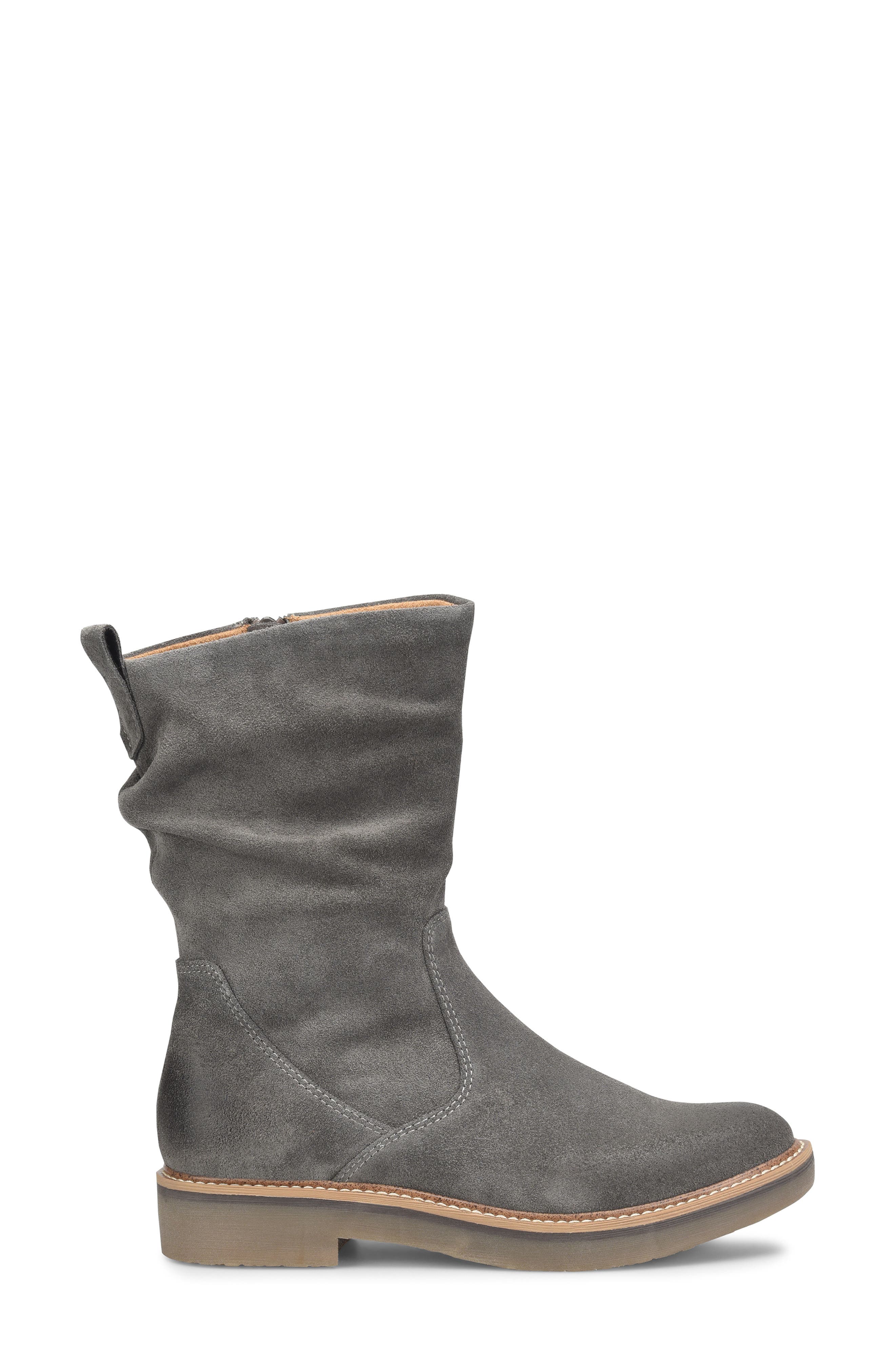 Comfortiva Renata Water Resistant Boot, Alternate, color, Smoke Suede