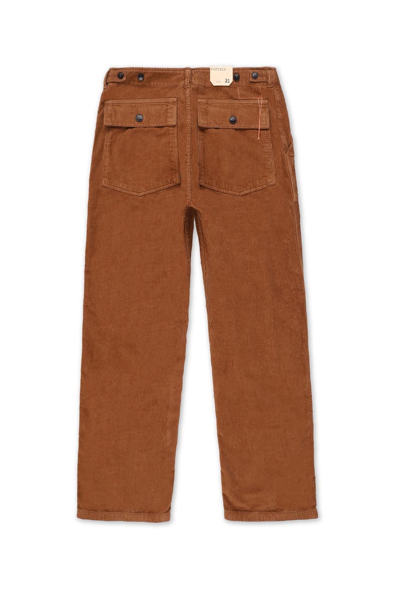 Vintage Corduroy Fatigue Trousers, Alternate, color, Camel