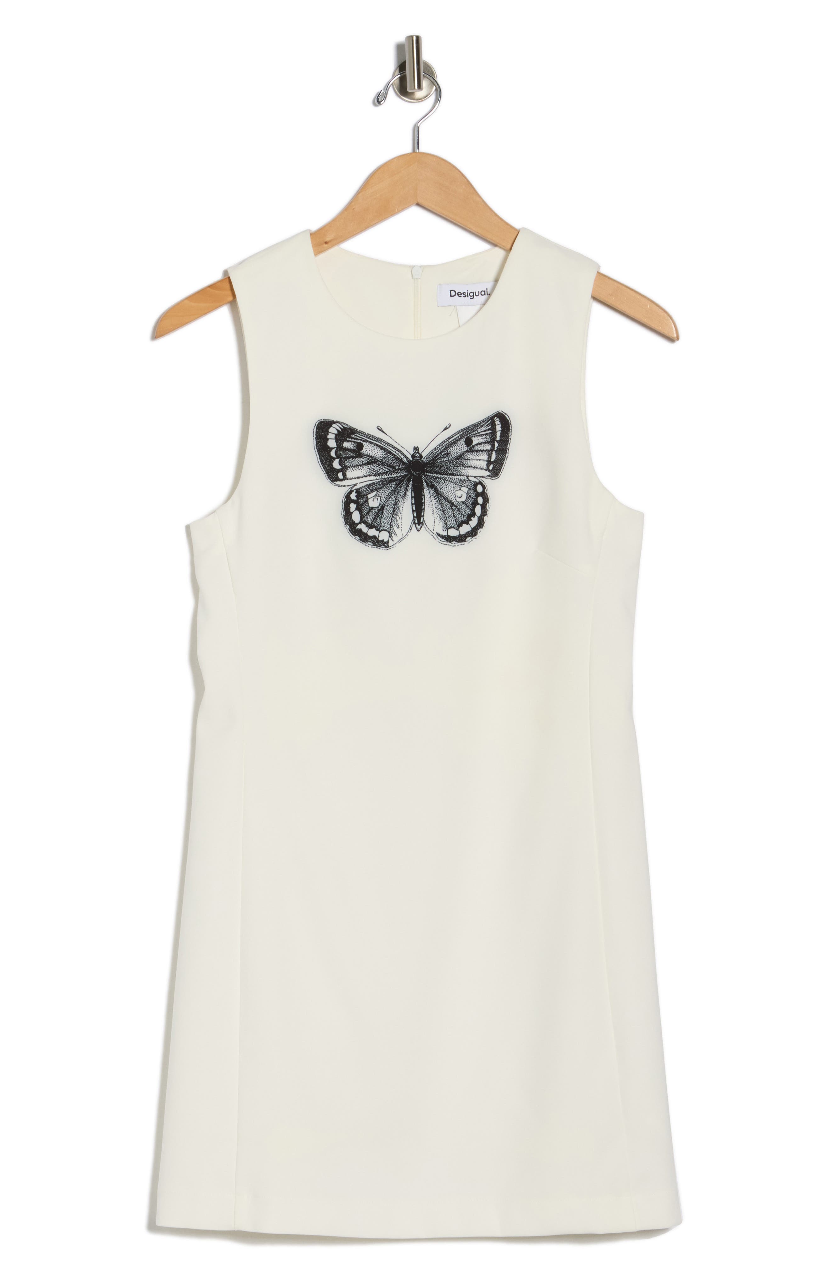 Desigual Butterfly Print Sleeveless Dress