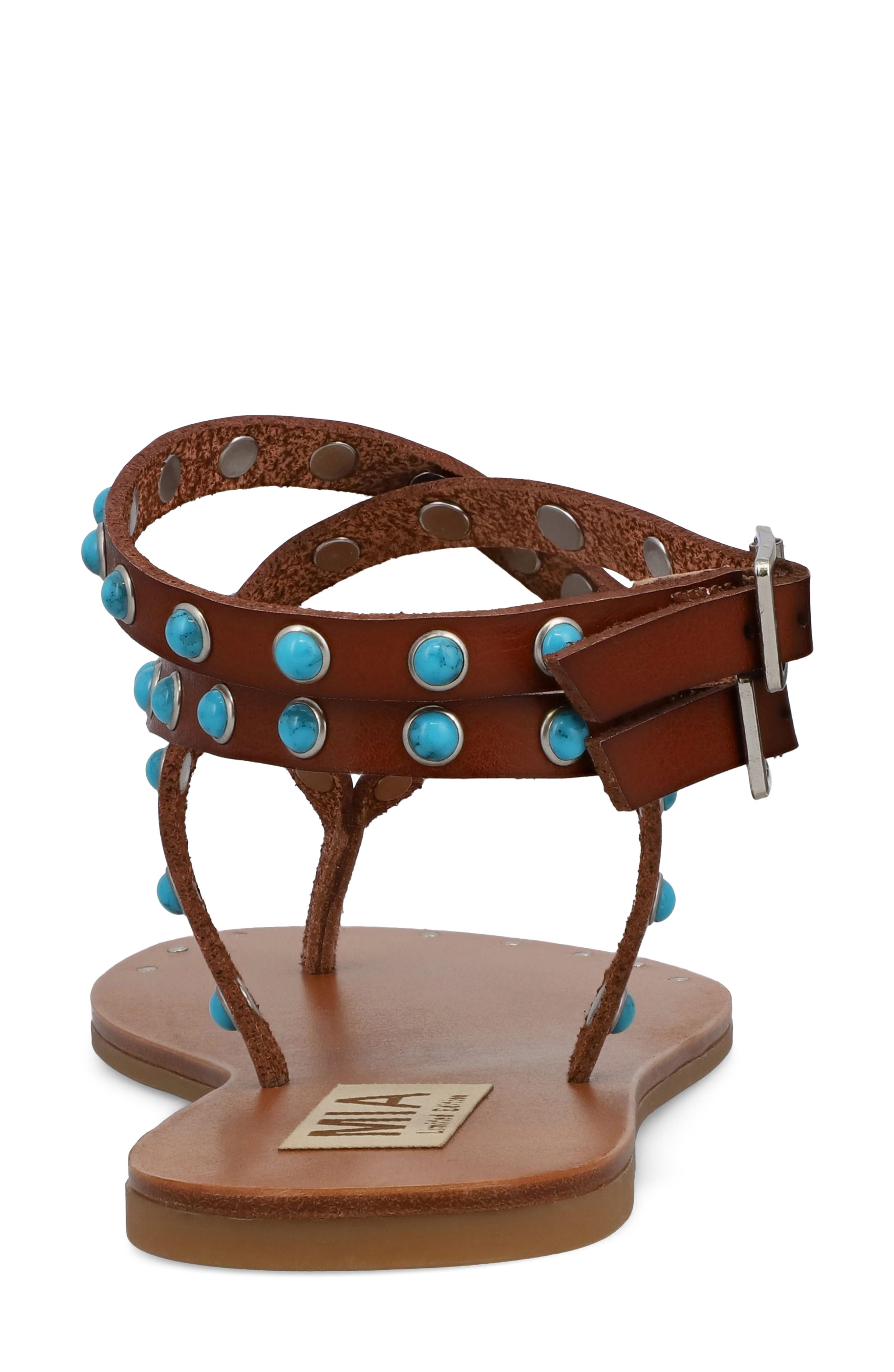 MIA Tahira Sandal, Alternate, color, Cognac