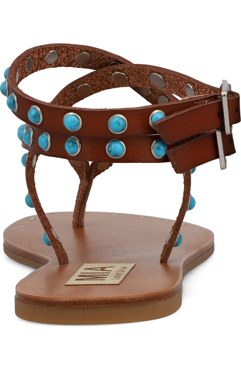 MIA Tahira Sandal, Alternate, color, Cognac