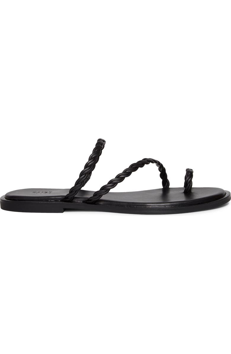 PAIGE Allegra Slide Sandal, Alternate, color, Black