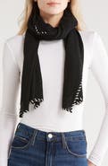 Portolano Whipstitch Trim Scarf