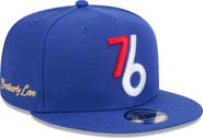 New Era Men's New Era  Royal Philadelphia 76ers 2024/25 City Edition Alternate 9FIFTY Snapback Hat