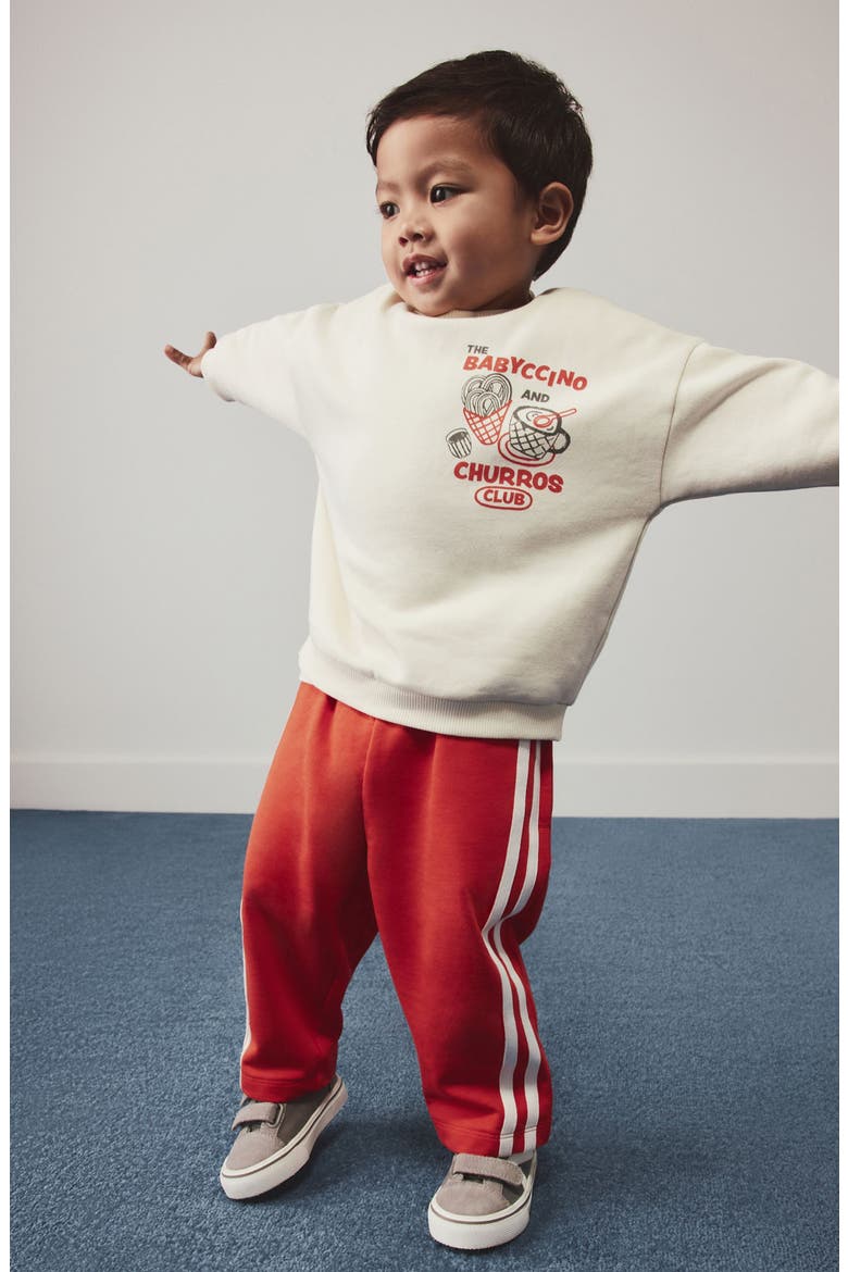 Kids' Graphic Sweatshirt & Track Pants Set, Alternate, color, MULTI