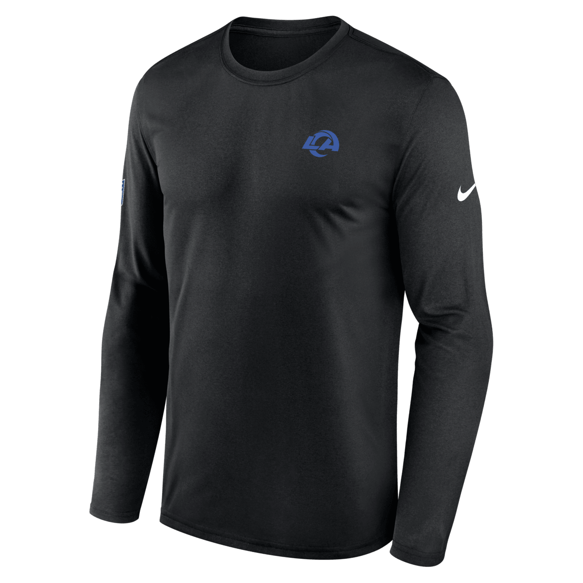 Men's Nike  Black Los Angeles Rams Sideline Legend Long Sleeve T-Shirt - image 2