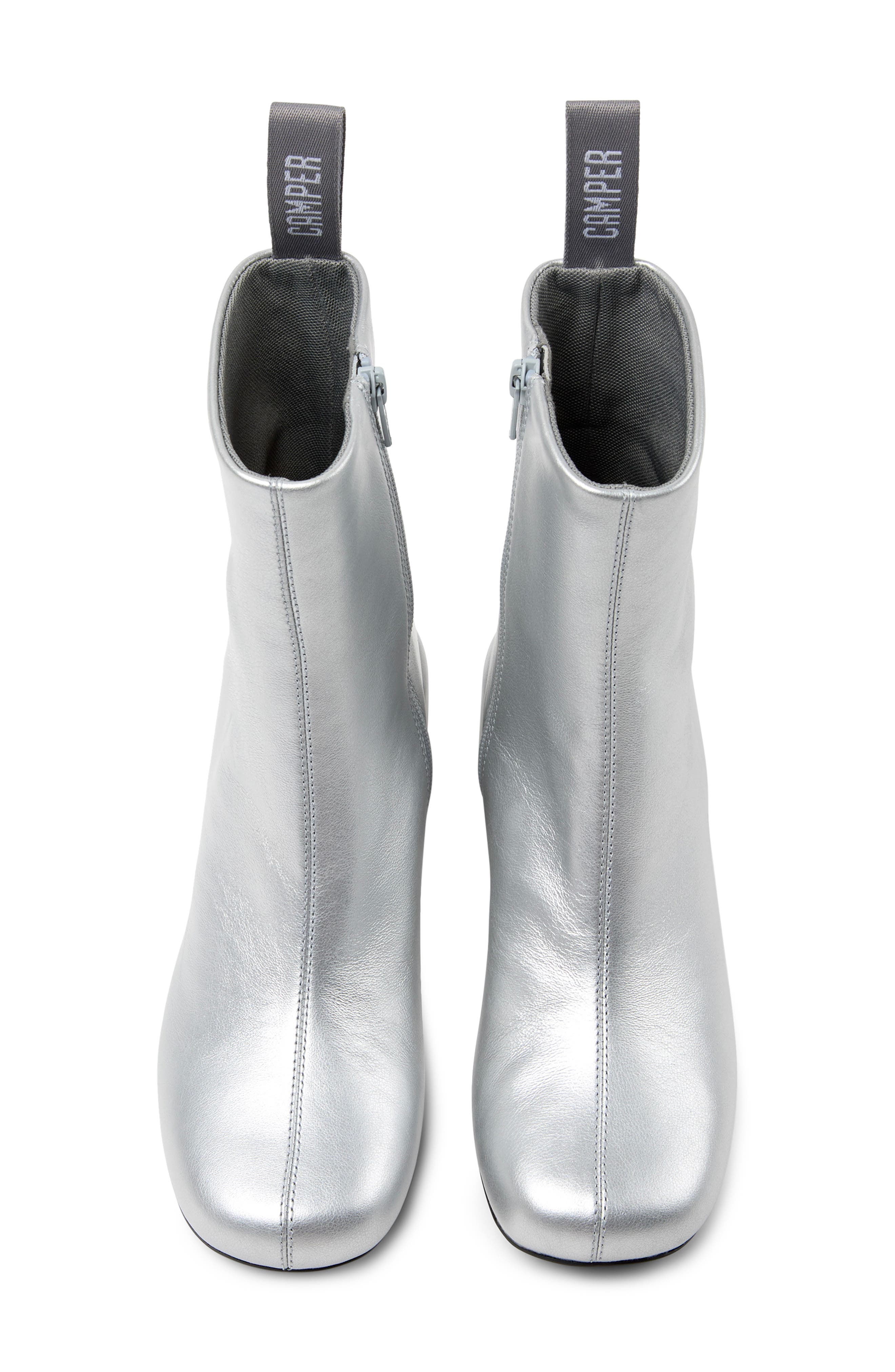 Camper Niki Metallic Bootie, Alternate, color, 