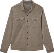 John Varvatos Sintra Summer Military Button-Up Shirt