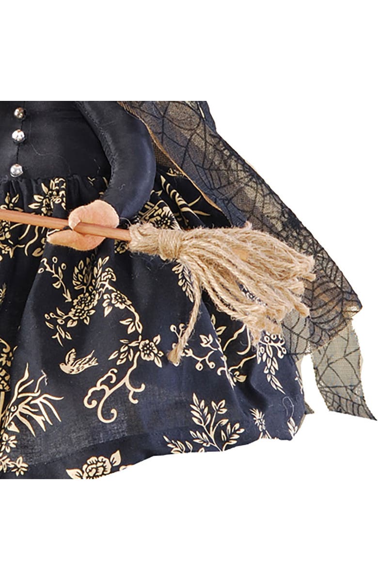 Gallerie II Naomi Witch Large Folk Art Halloween Figurine Doll 23", Alternate, color, Black