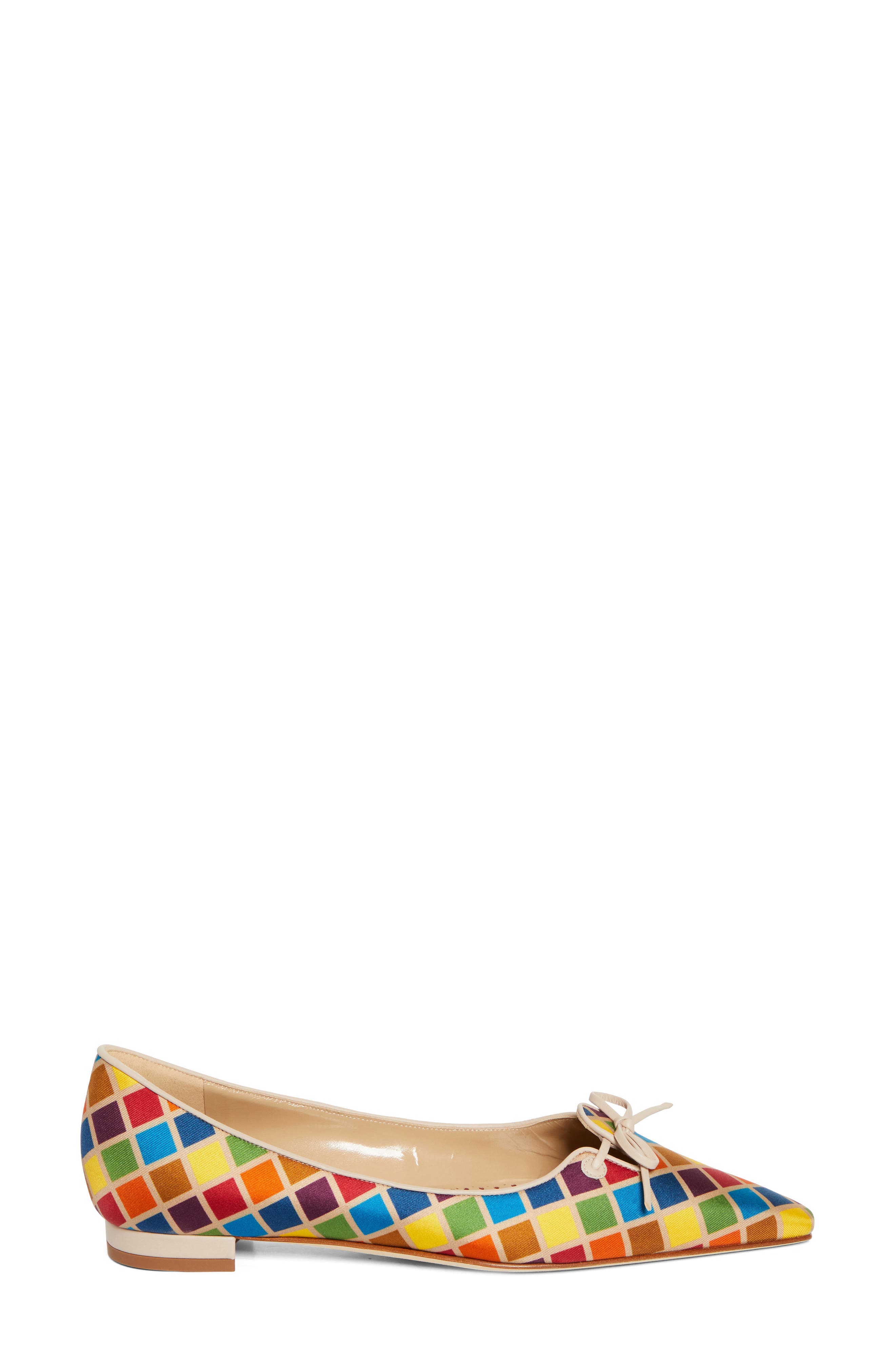 Manolo Blahnik Esmaa Flat, Alternate, color, 