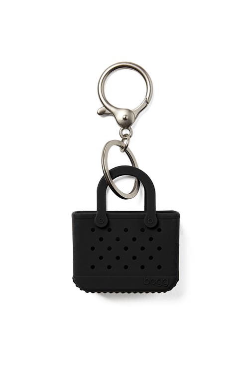 Bogg Bag Tiny Totes Bag Charm In Black