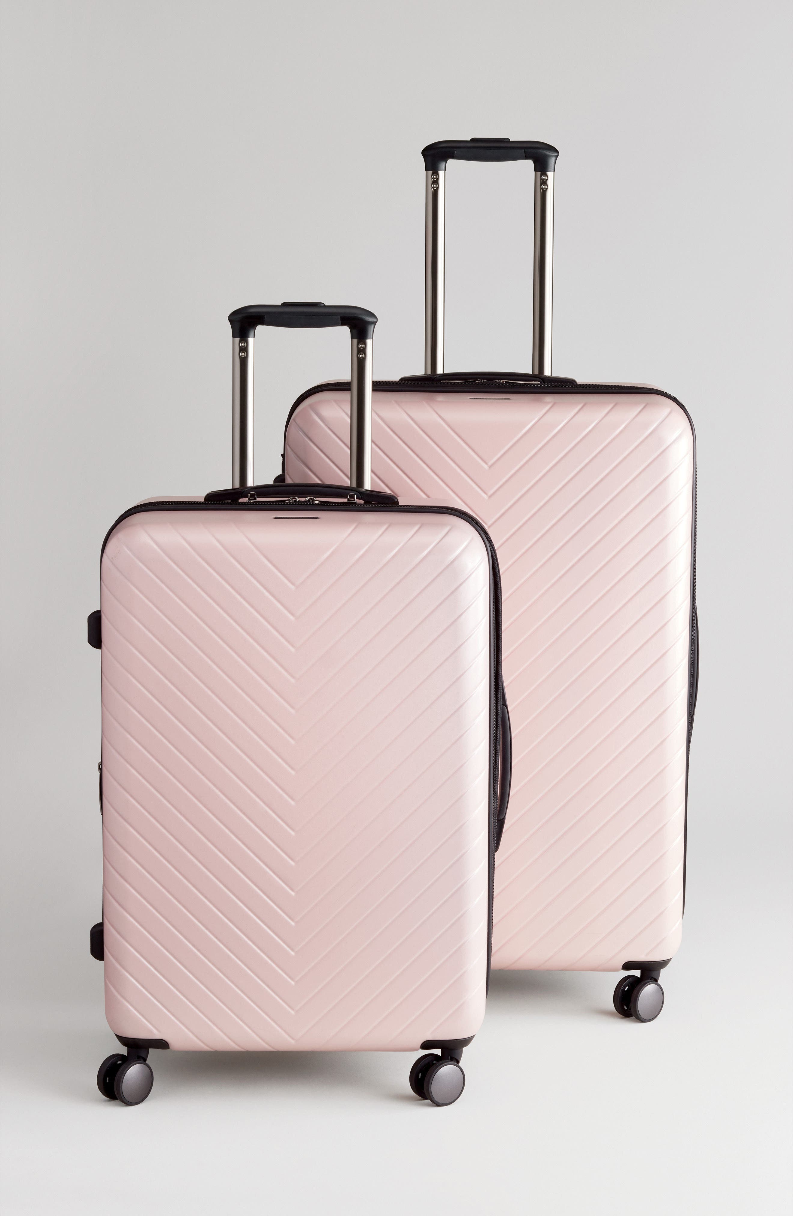 Nordstrom Chevron 29-Inch & 20-Inch Spinner Luggage Set, Alternate, color, 