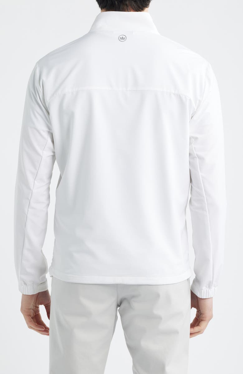 Peter Millar Dunes Water Resistant Half Zip Golf Pullover, Alternate, color, White