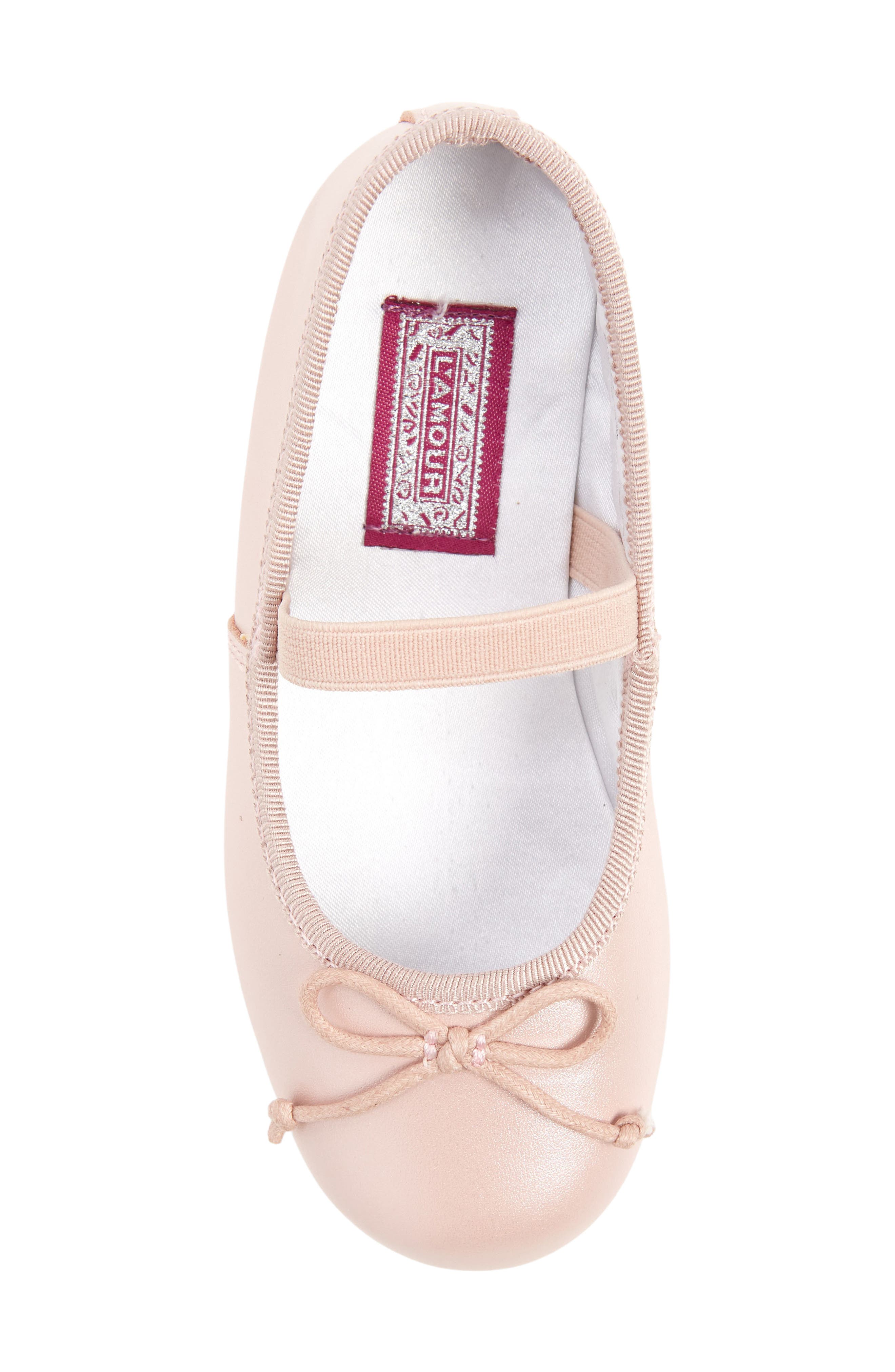 Kids' Alia Ballerina Flat, Alternate, color, PINK