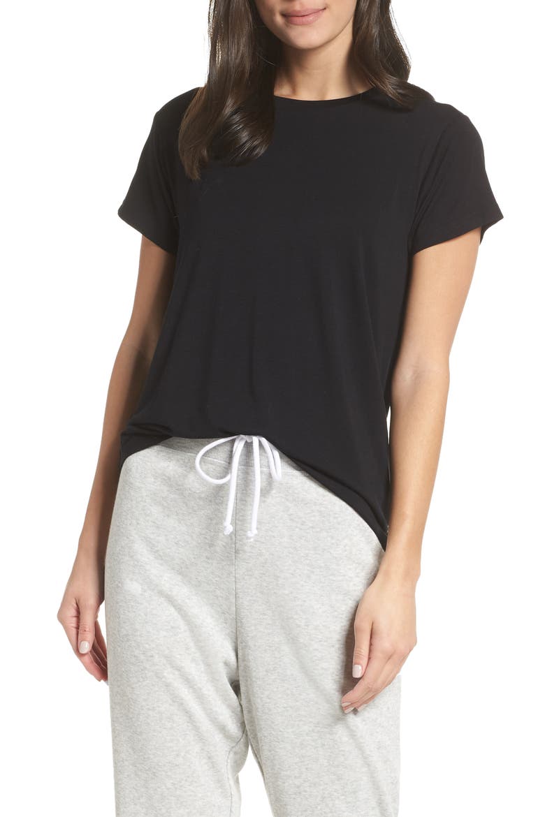 Easy Tee (Nordstrom Exclusive), Main, color, BLACK