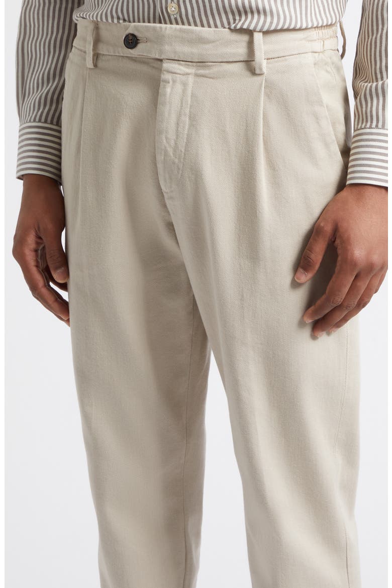 Cotton Stretch Twill Tapered Pants, Alternate, color, 02N SAND