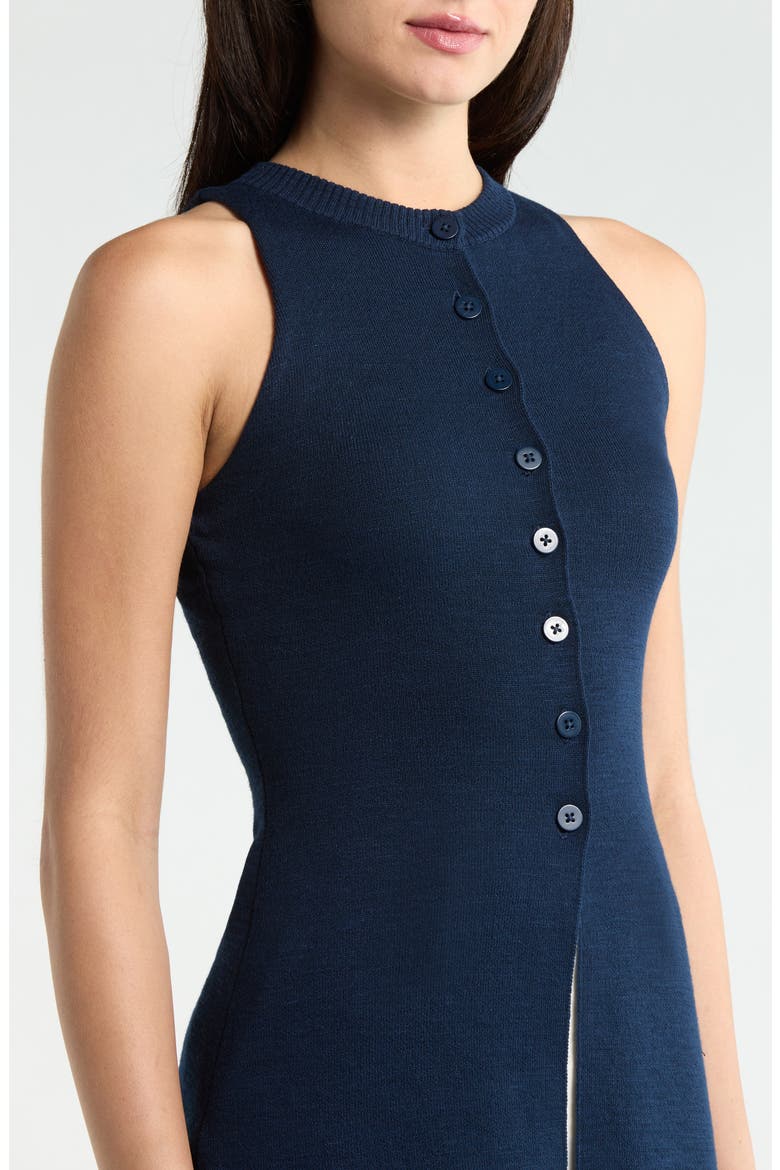 Daphne Sweater Vest, Alternate, color, NAVY