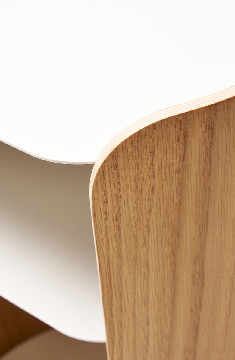 Apto Contour Wood & Steel Side Table, Alternate, color, 