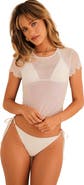 Dippin Daisys Dreamer Ruffle Mesh Top