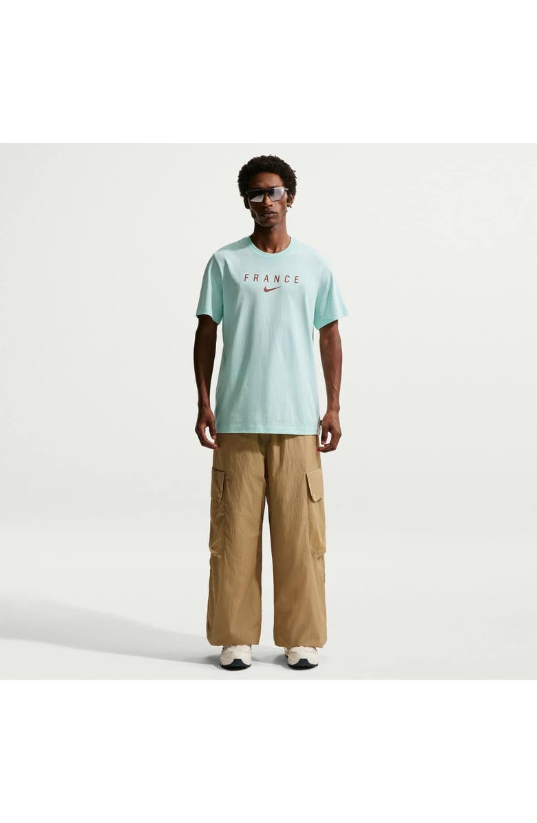 Nike Men's Nike Green France National Team Wordmark T-Shirt, Main, color, Green