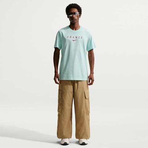 Men's Nike Green France National Team Wordmark T-Shirt