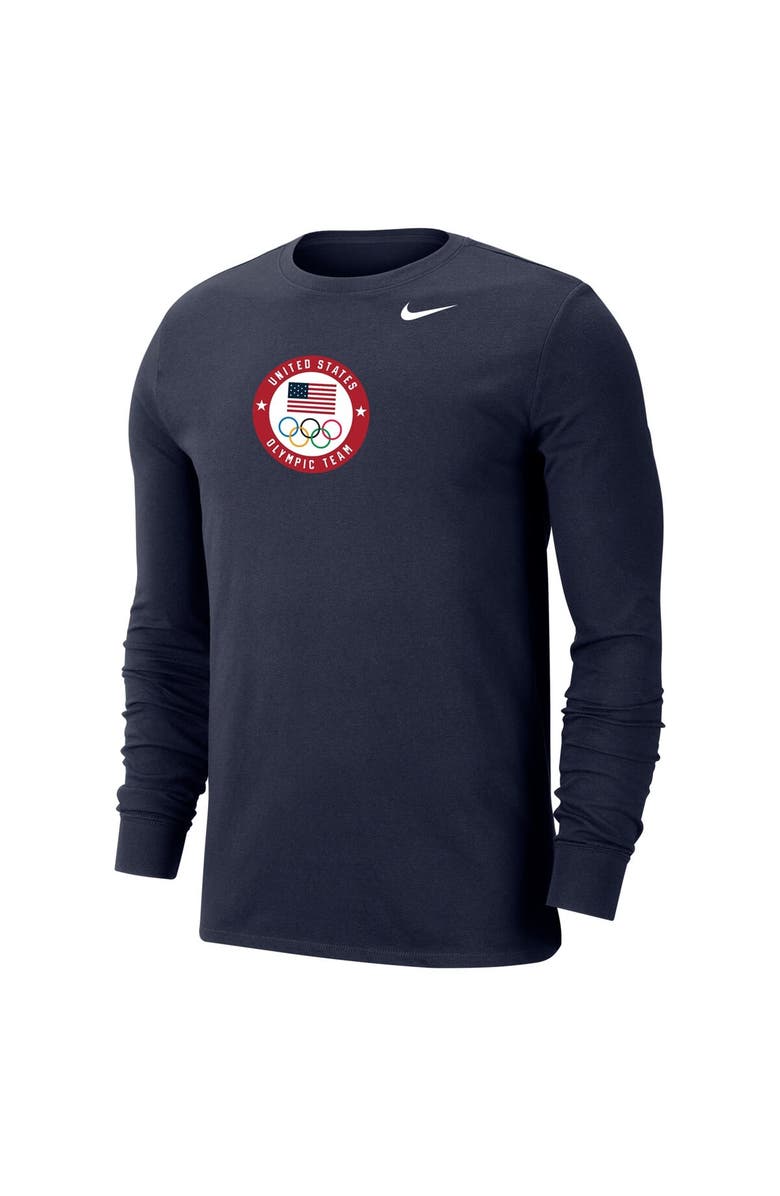 Nike Men's Nike Navy Team USA Performance T-Shirt, Alternate, color,
