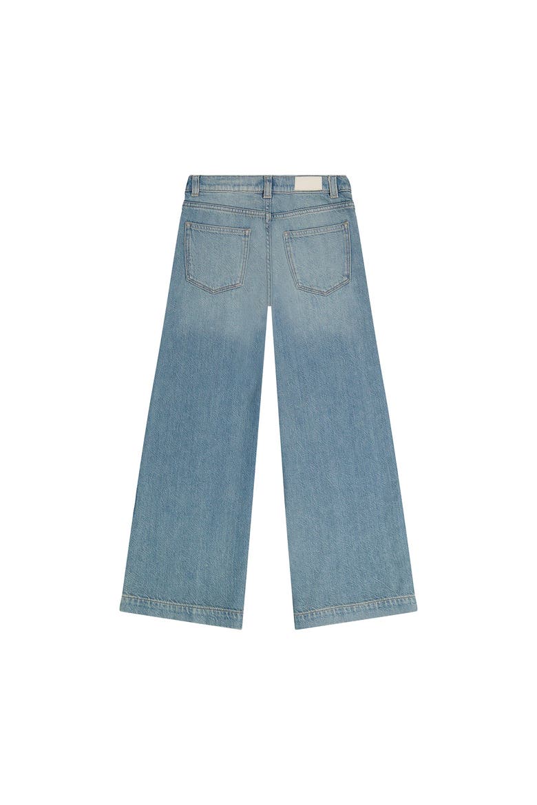 Nini Wide Leg Jeans, Alternate, color, Beach Front