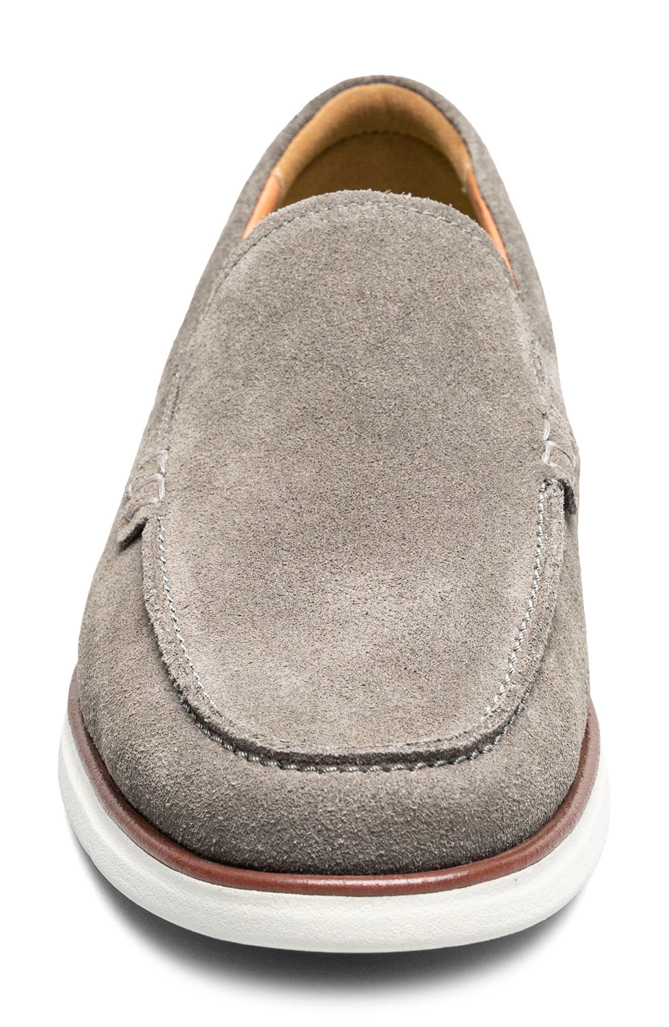 Florsheim Tropics Venetian Loafer, Alternate, color, Gray Suede