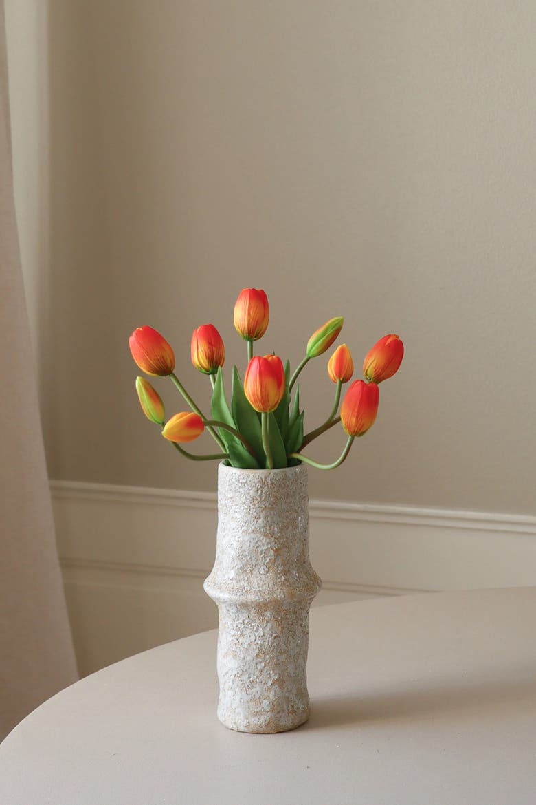 Orange Tulip Bouquet, Alternate, color, Orange