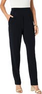 Roaman's Ultrasmooth® Fabric Straight Leg Pant
