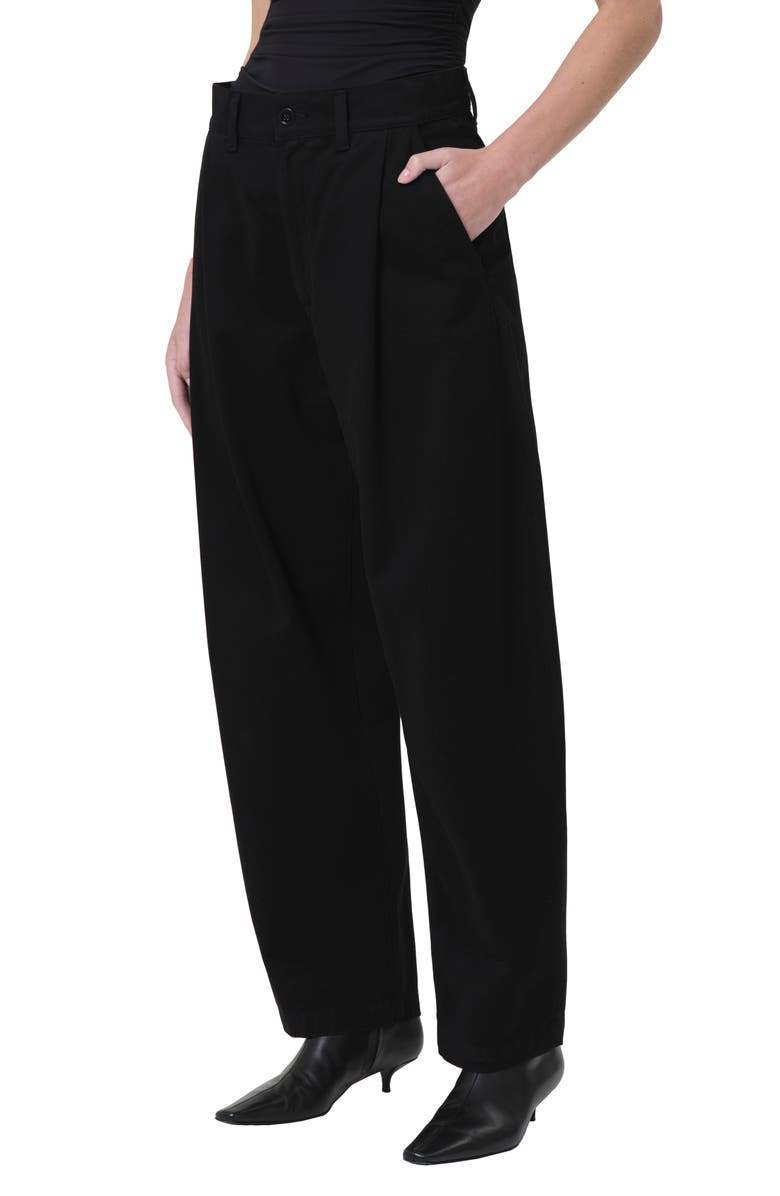 AGOLDE Danika Cotton Barrel Leg Chinos | Nordstrom