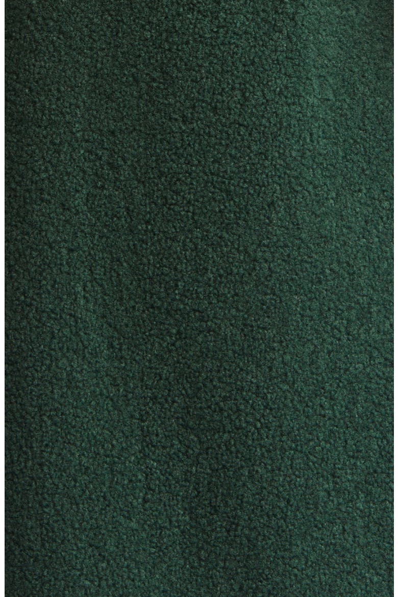 Faux Fur Teddy Coat, Alternate, color, EMERALD