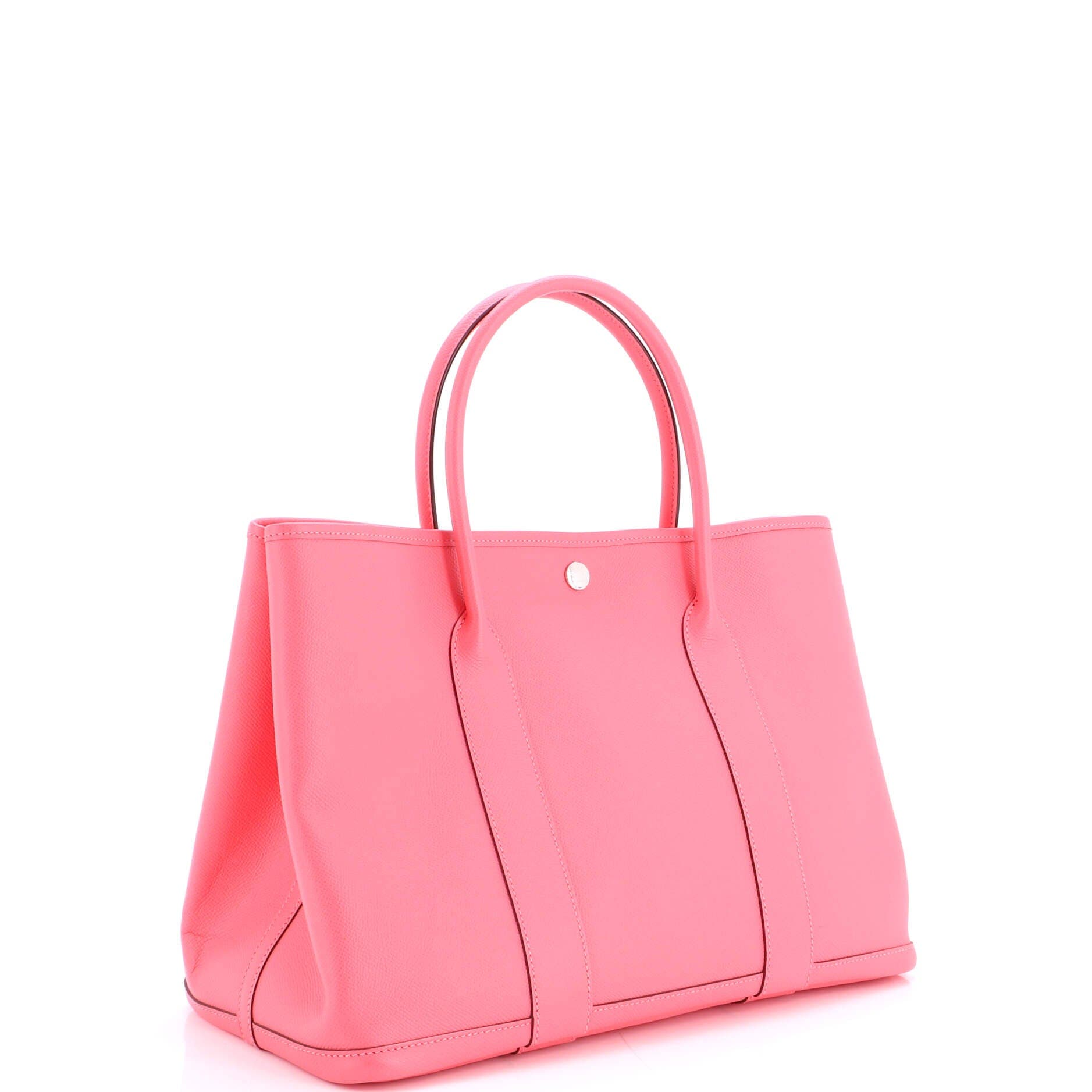 Garden Party Tote Leather 36, Alternate, color, Rose Azalee