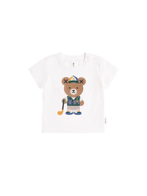 Golfer Hux White Tee (Baby)