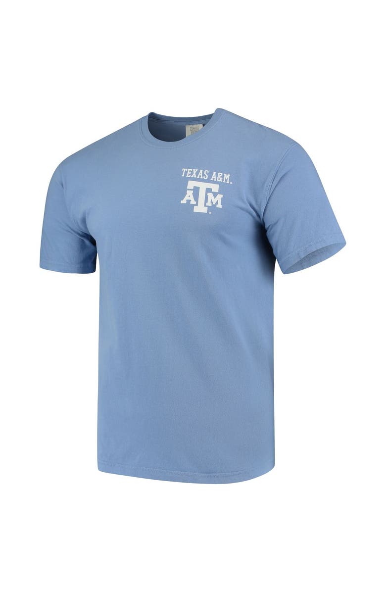 IMAGE ONE Men's Blue Texas A&M Aggies Flag Local Comfort Color T-Shirt, Alternate, color, 