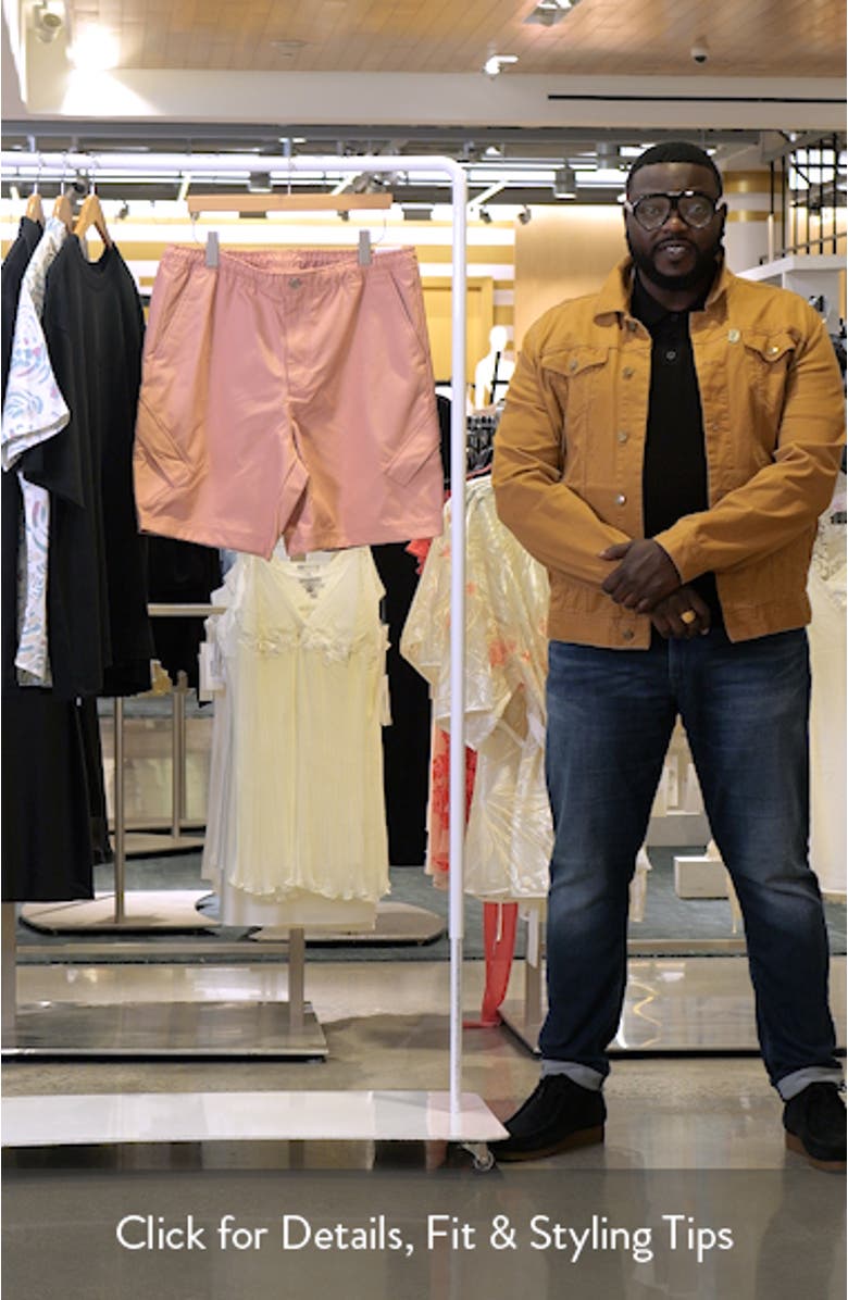 Essentials Diamond Cargo Shorts, sales video thumbnail