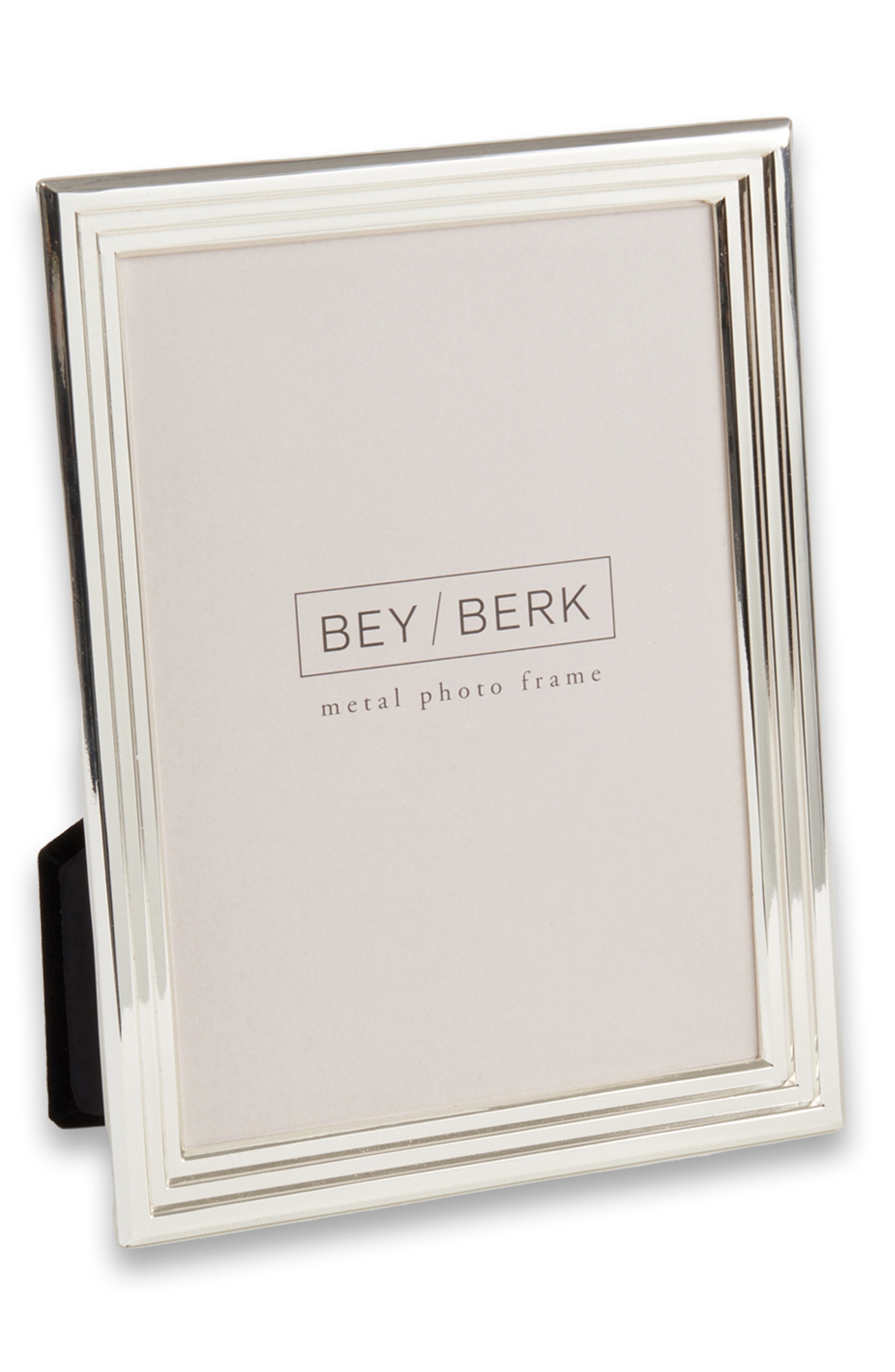 Bey-Berk Lance Picture Frame - Silver, 4x6