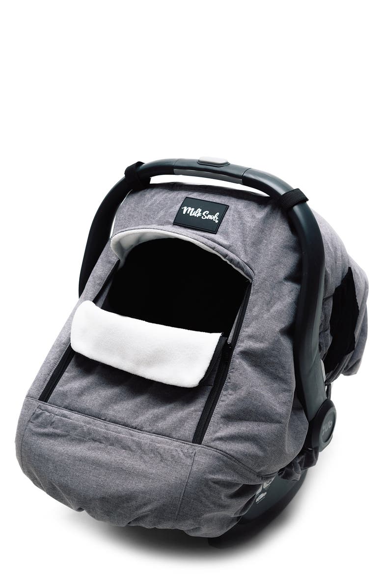 Winter Car Seat Cover, Main, color, STORMY