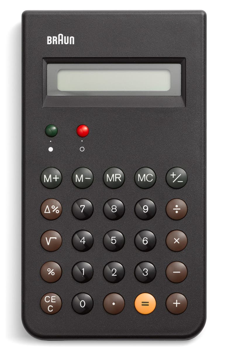 Braun 'ET66' Handheld Calculator, Main, color, 