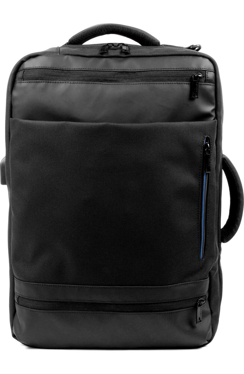 J World Tanka Duke Travel & Business Laptop Backpack, Main, color, Black