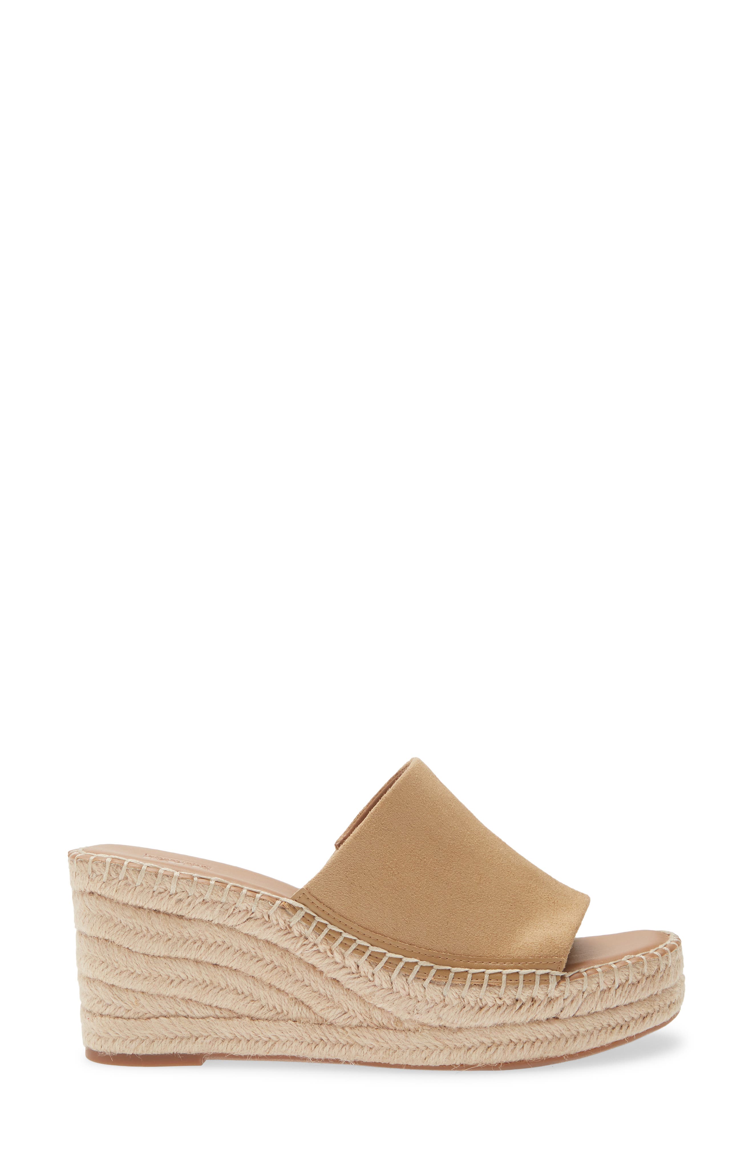 Claire Jute Wedge Slide Sandal, Alternate, color, TAN ICED COFFEE