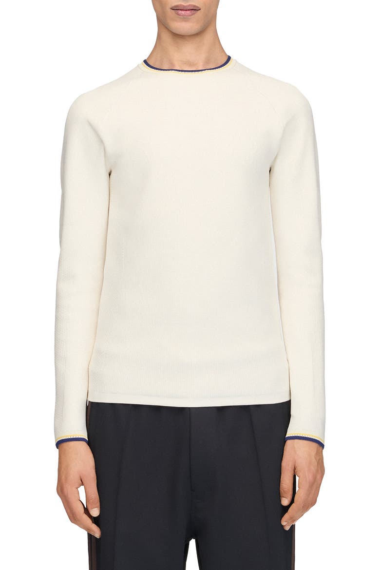 Knit Base Top, Main, color, CREAM WHITE